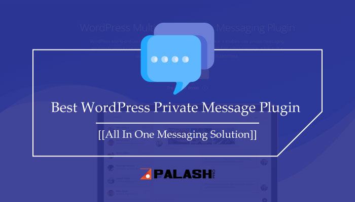 WordPress Private Message Plugin
