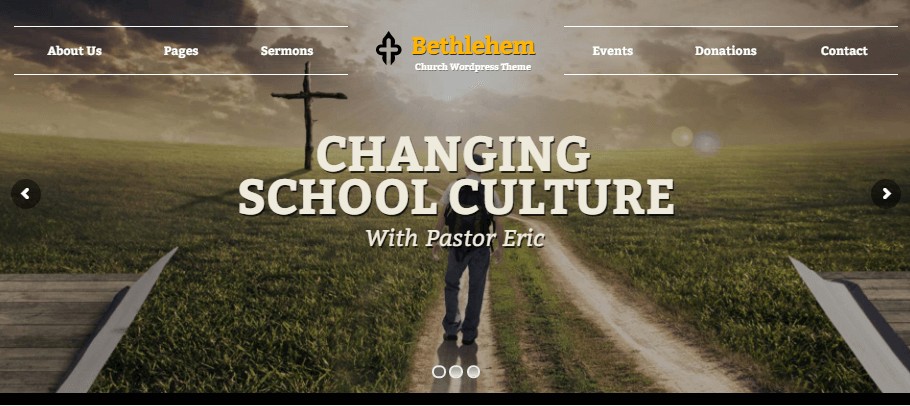 Bethlehem - Church WordPress Theme