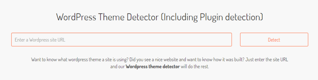 ScanWP WP Theme Detector