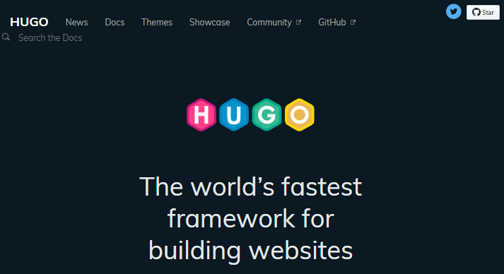 Hugo WordPress static site generator