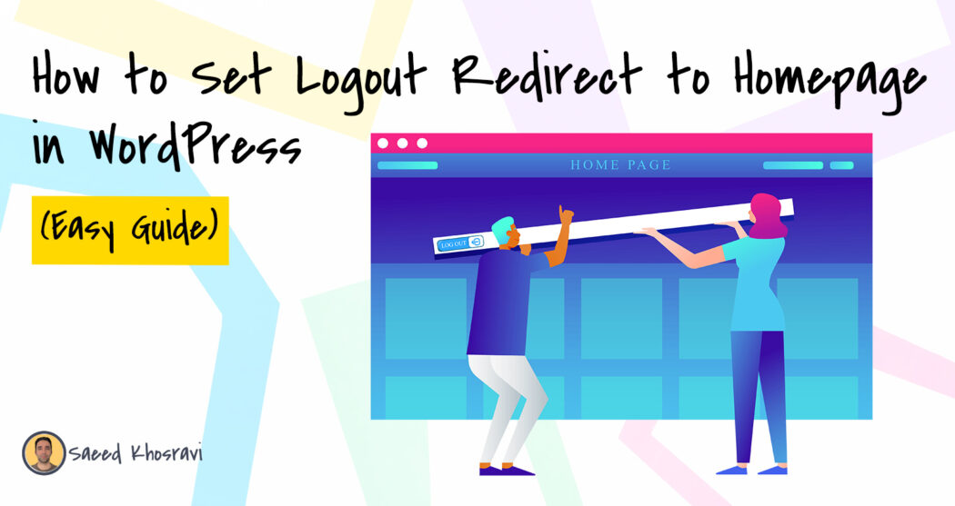 Set Logout Redirect