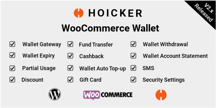 Hoicker woocommerce wallet