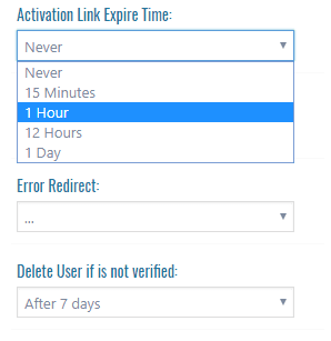 email verification time frame