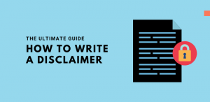 How to Write a Disclaimer