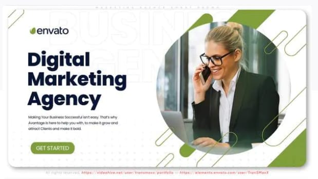 Marketing agency smart promo template