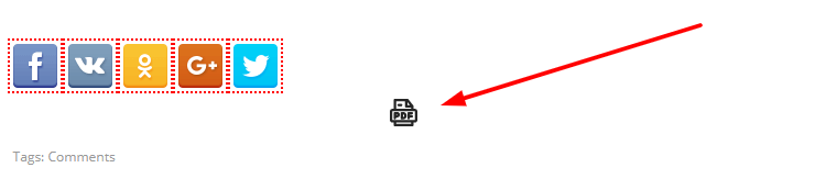 example PDF button