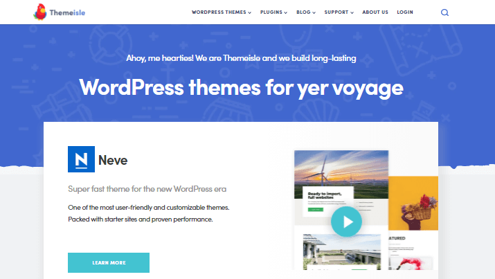 Themeisle WordPress theme store