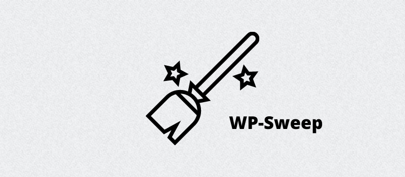 WP-Sweep database optimization plugin