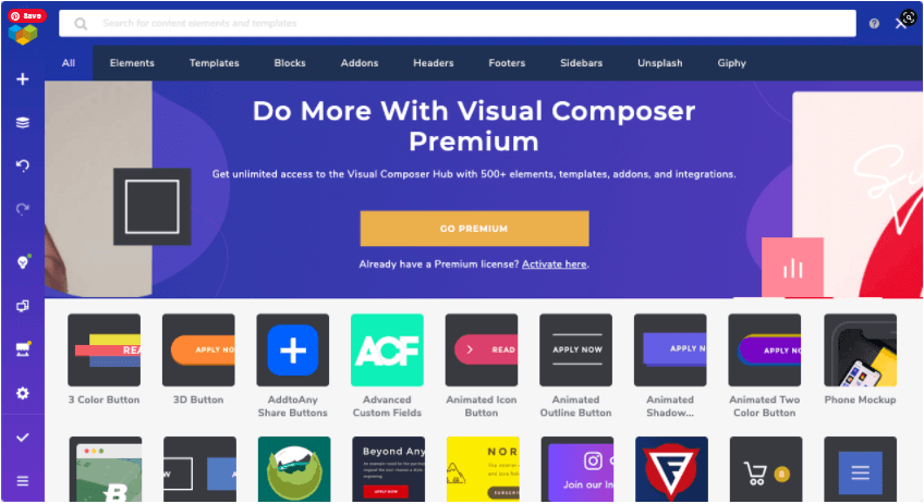 Visual Composer Elementor Alternative