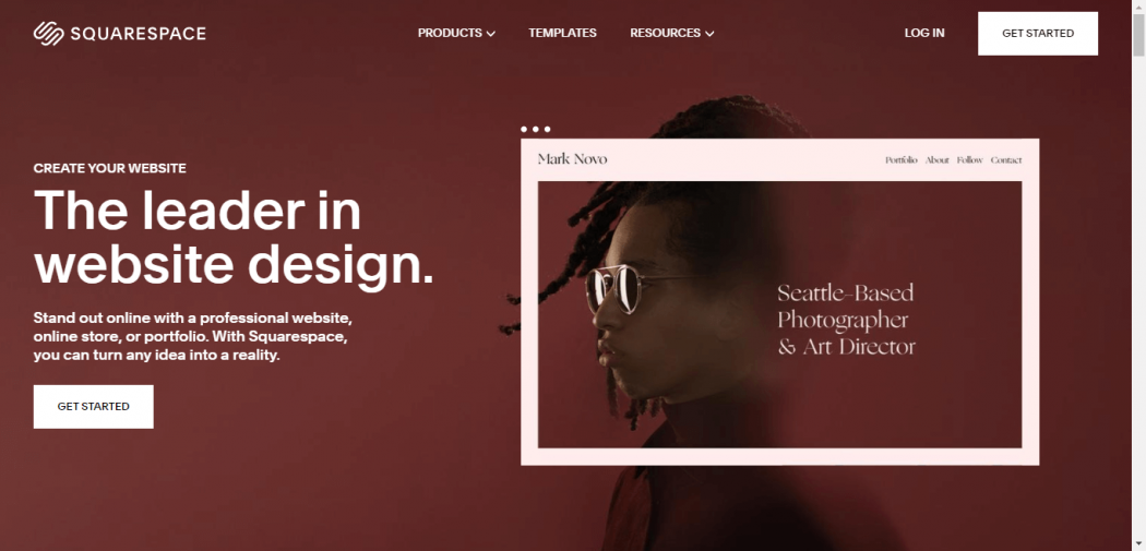 Squarespace for creating website