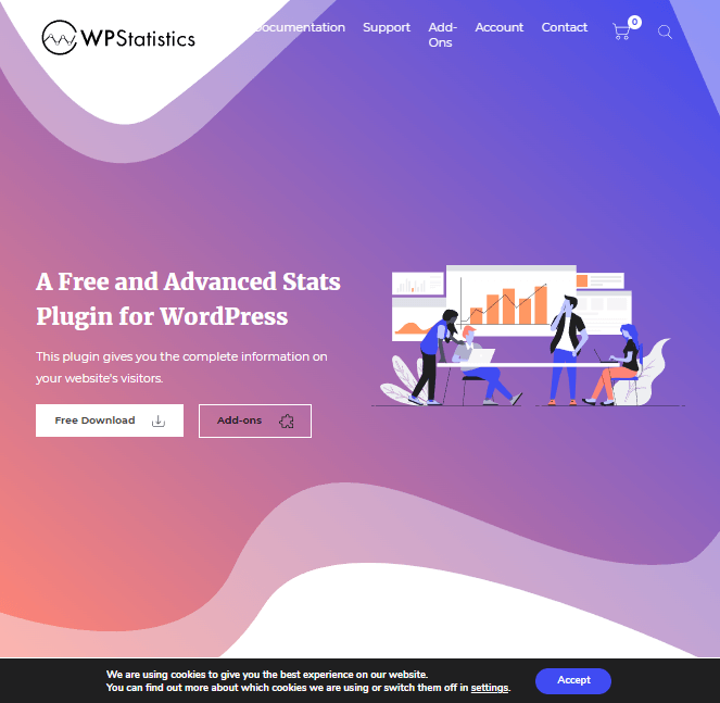 WPSatisitics home page