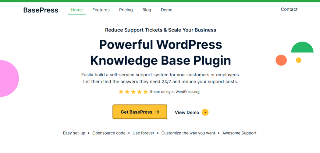 basepress knowledge base plugin