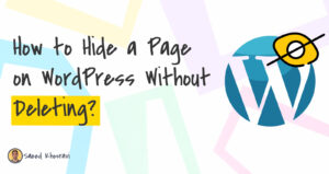 How to Hide a Page on WordPress