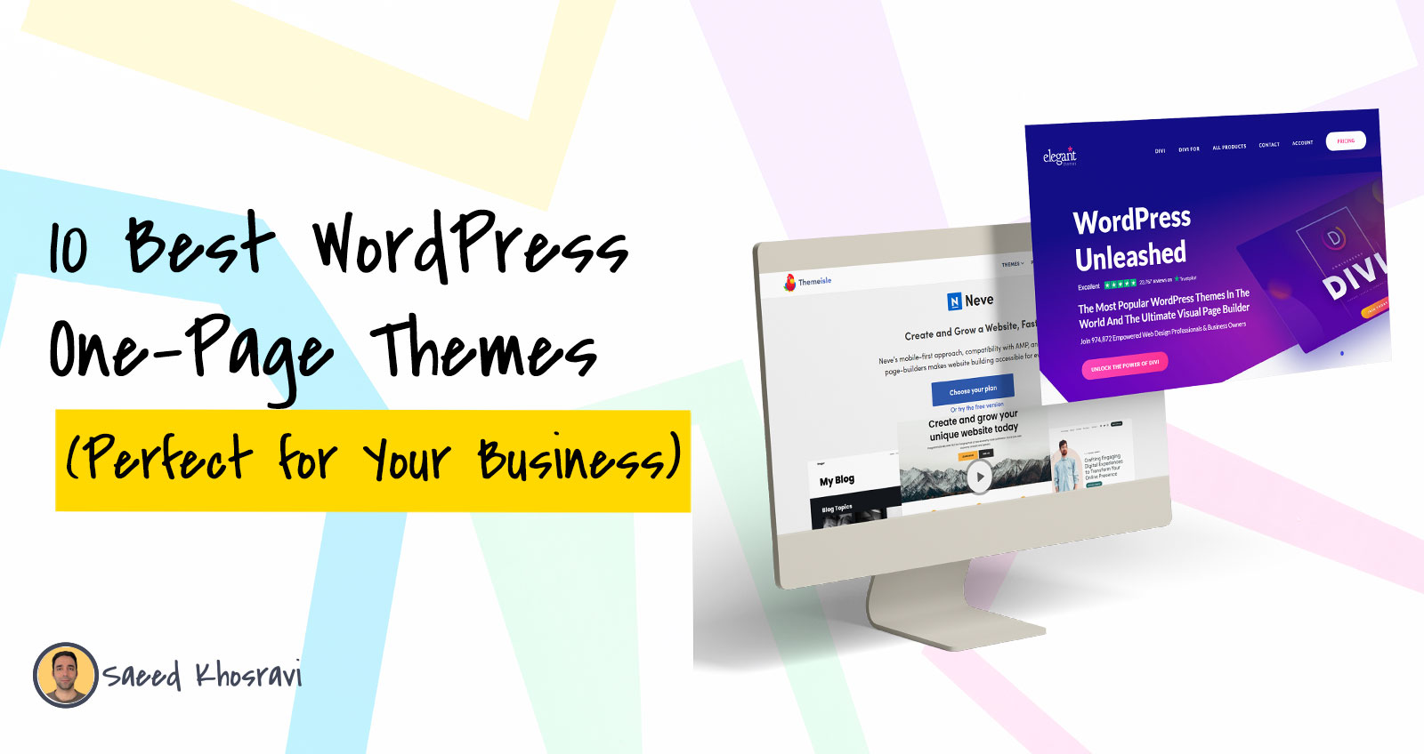 Best WordPress one Page Themes