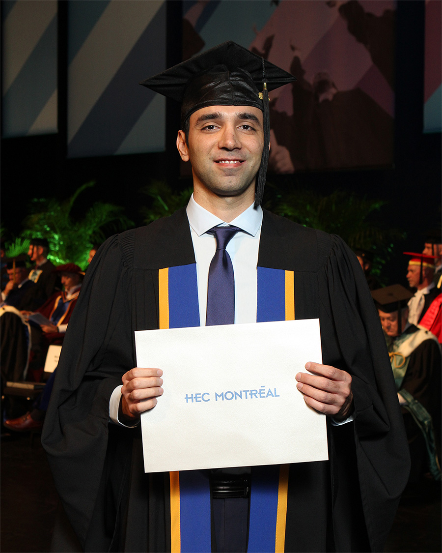 Saeed Khosravi HEC Graduation